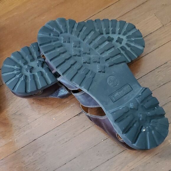 Timberland Black Leather Sandals - Picture 4 of 7